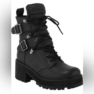 Killstar Juno Platform Boots EUC W10